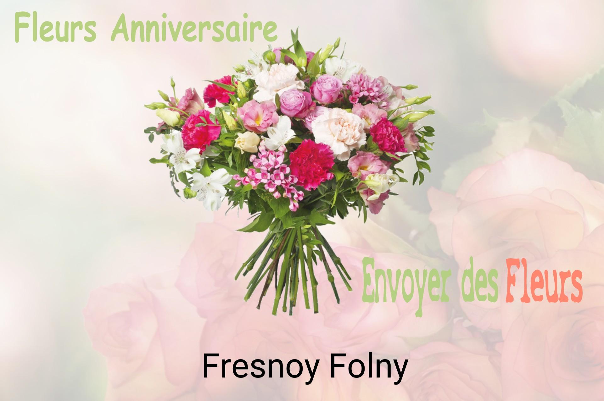 Bouquet de fleurs d’anniversaire livré à Fresnoy-Folny